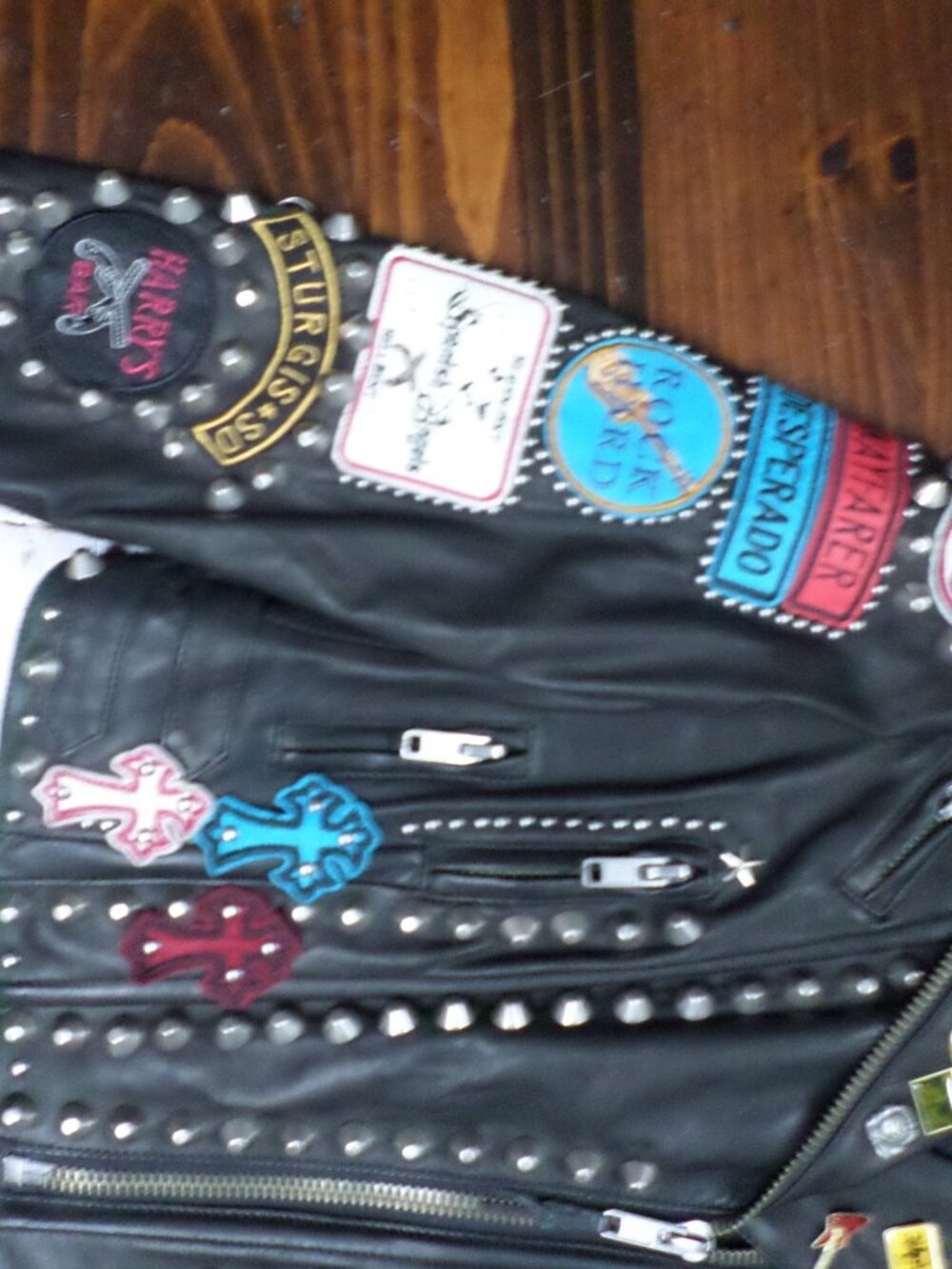 DOUBLE D RANCH Angels on Horseback Biker Jacket - Picture 7 of 9